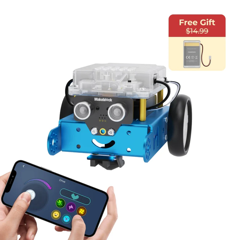 Makeblock mBot2 Rover Robotics Kit: Kid's Interactive Emo Robot for Coding Learning and Outdoor Play